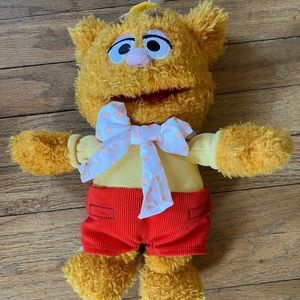 Disney Store Muppet Babies Baby Fozzie 13" Plush Exclusive - Discontinued